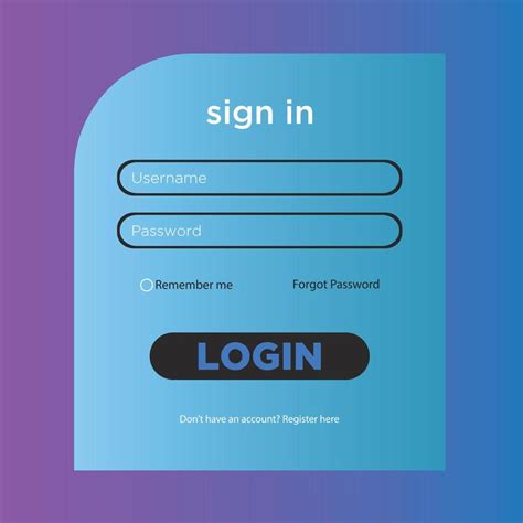 Log In Page .